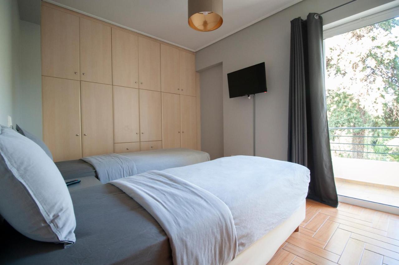 Cozy & Relaxing Apartments-Agia Paraskevi Athén Kültér fotó